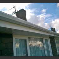 Fascia and soffit (upvc cleaning)